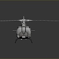 Modern Helicopter Military Helicopter 3d model