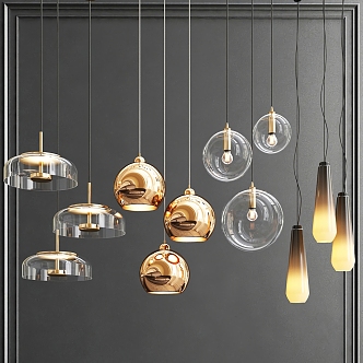 Pendant lamp 3d model