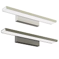 Modern Sleek Wall Lamps in Brushed Nickel and Matte Black for Contemporary Home Lighting