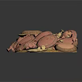 Intricate Handcrafted Sculpture Carving Artworks With Wooden Stone And Clay Details