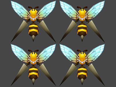 Modern Bees model