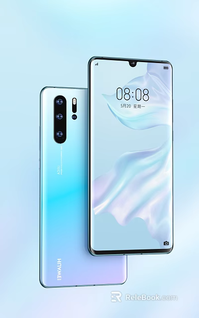 Stylish Glass Finish Smartphone With Rear Camera Setup 0808 Time And May 20 3d model 