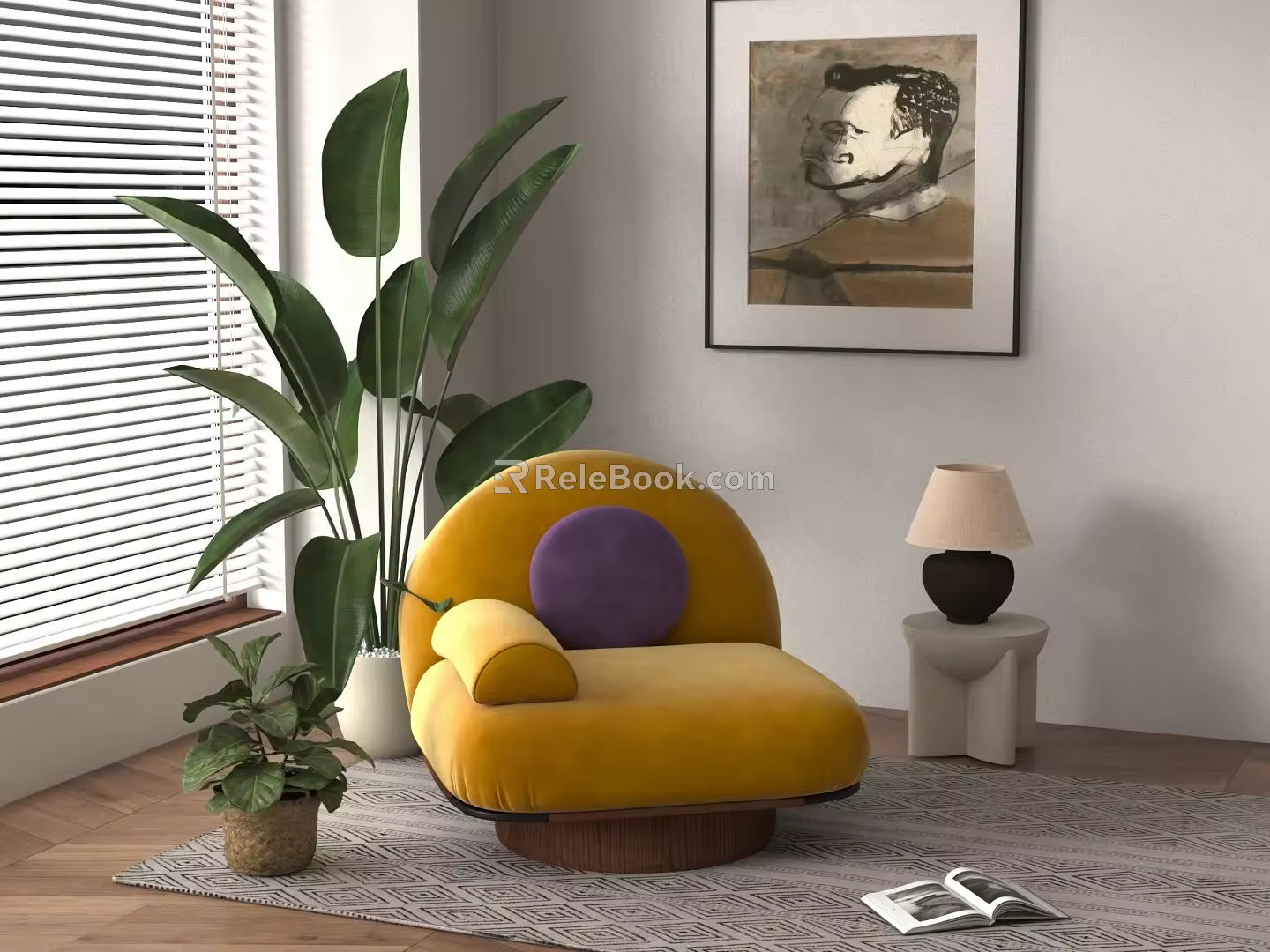 Sofa Single Sofa 3d model