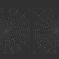 Spider web wall decoration pendant spider web Persian web sketch combination wall decoration pendant spider web 3d model
