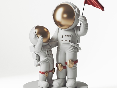 Astronaut Sculpture Ornaments Astronaut model