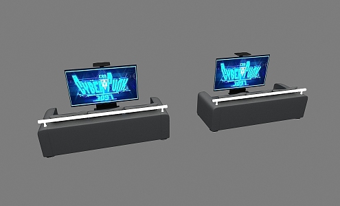 Modern Game Machine 3d model