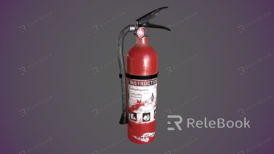 Fire extinguisher Fire fighting model