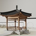 classical pavilion Chinese style pavilion pavilion Chinese style pavilion ancient pavilion landscape pavilion Chinese style pavilion ancient building pavilion 3d model