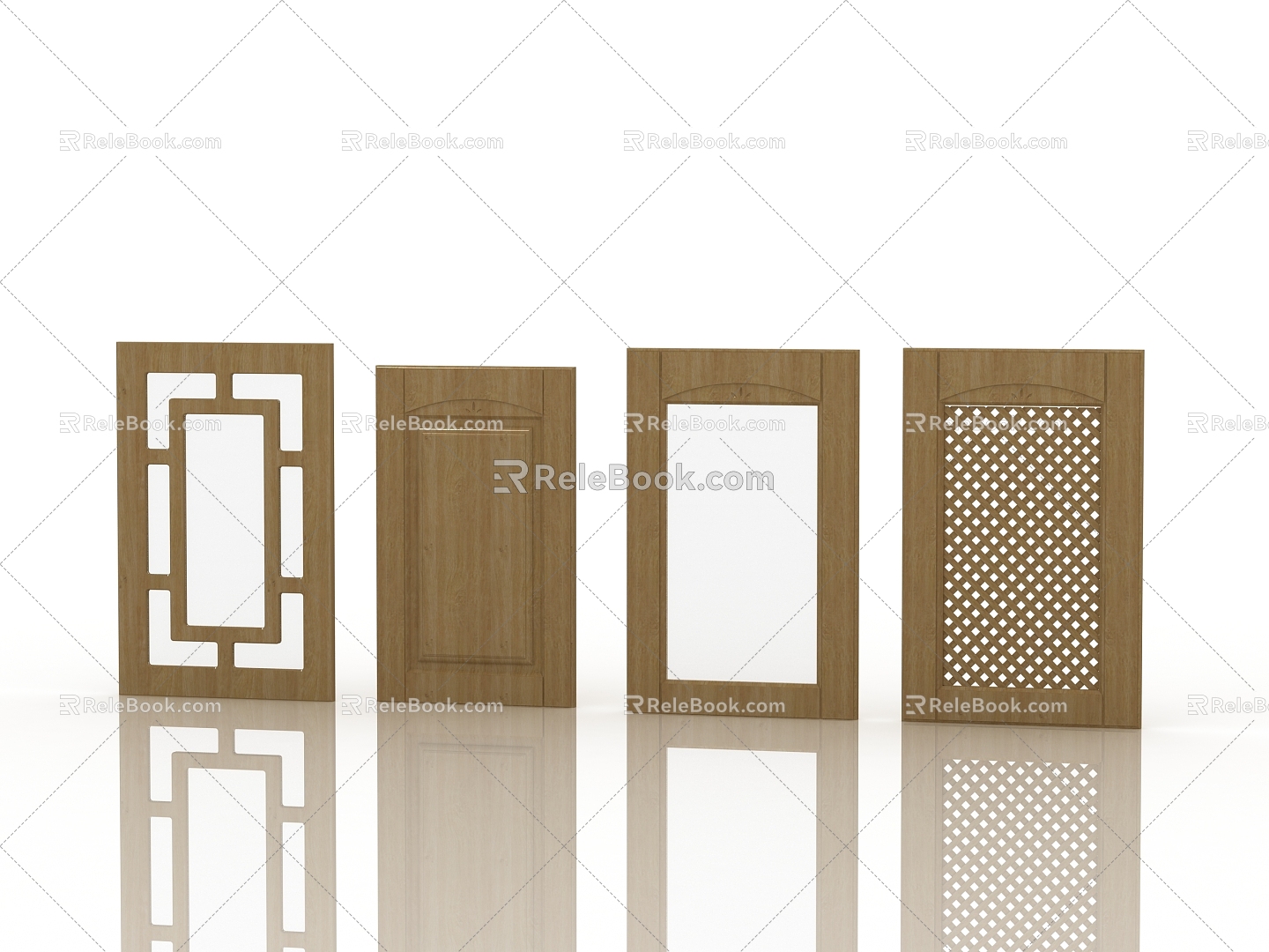 Jane Ou Suction Shuo Door Cabinet Door Panel 3d model