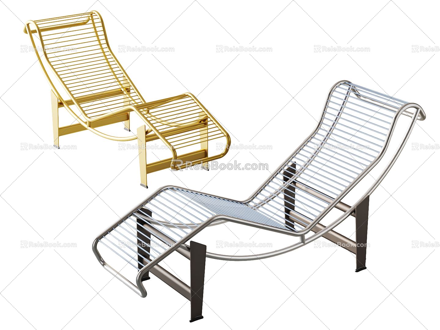 Modern Lounger Outdoor Lounger model