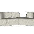 Modern MOROSO Multiplayer Sofa 3d model