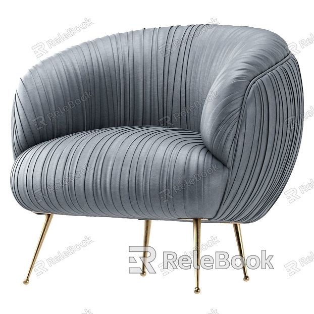 Souffle lounge chair model