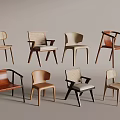 Modern Dining Chairs With Various Designs And Different Styles For Home Interior