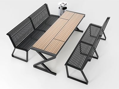 Modern outdoor tables and chairs model