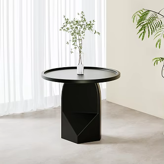 Modern side corner ornaments 3d model