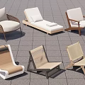 Various Stylish Outdoor Chairs With Woven Wooden And Modern Leisure Designs