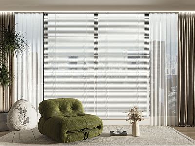 Modern Venetian Blinds Blind Combination model