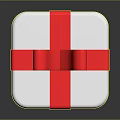 White Gift Box With Red Bow For Festive Gift Giving And Decor