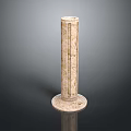 Modern Columns Classical Stone Columns Stone Columns Stone Columns 3d model