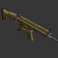 Weapons Automatic Rifle 3d model