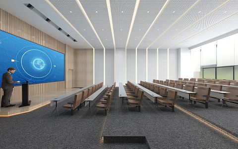 Conference room ladder conference room speech university classroom ladder classroom 3d model