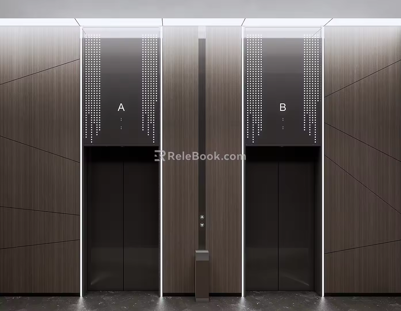 Modern Elevator 3d model
