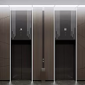 Modern Elevator 3d model