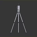 astronomical telescope space telescope observation equipment physical equipment binoculars 3d model