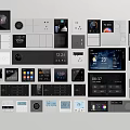 Modern Control Panel Visual Panel Smart Panel Socket 3d model