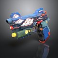 Toy toy gun children's toy cartoon pistol toy pistol 3d model