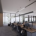 The Modern Office 3d model