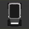 Modern Military Vehicle with Boxy Body Large Off Road Tires and Roof Rack
