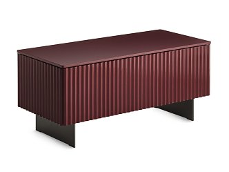 Modern Side Table wine red Sofa Side Table 3d model