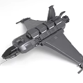 Cosmic Exploration Spacecraft Model Featuring Detailed Structure And Aerodynamic Design