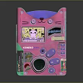 Game machine electronic chicken hand game machine hand game machine handheld game machine computer 3d model