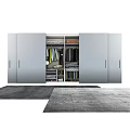 Modern Gray Chest of Drawers With Storage Compartments And Clothing Organization