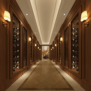 Jianou Wine Cellar Mingyue House Wine Cellar 3d model