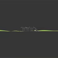 Covered Electric Vehicle Charging Station With Multiple Charging Ports And Green Grass