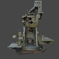 heavy anti-aircraft gun 3d model