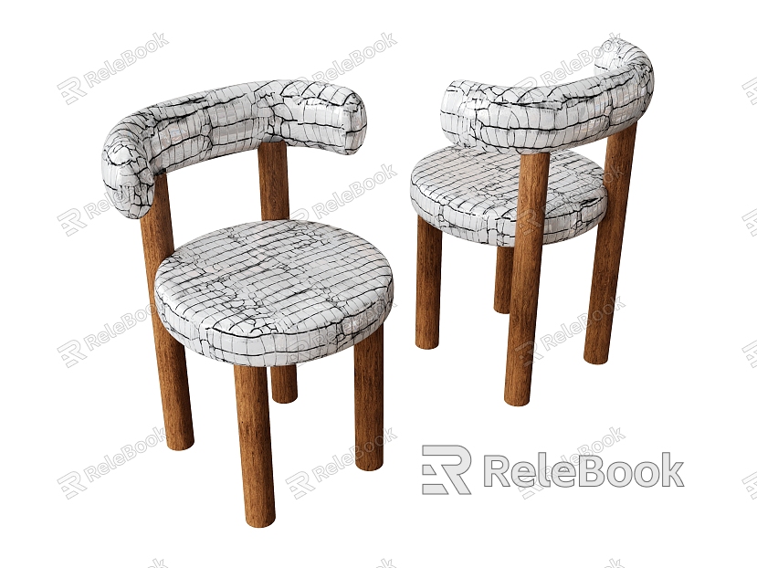 Dining Chair Backrest Chair Armchair model