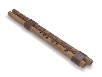 New Chinese style flute 3d model