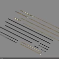 Strip Shaped Metal Bar Household Items In Different Lengths For Daily Use