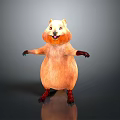 Dutch Pig Cartoon Characters Cartoon Animals Cartoon Small Animals Game Characters Virtual Characters Anime Characters 3d model