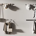 Stylish Wall Hooks for Hanging Hats Bags Coats in Modern Home Entryway