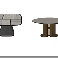 Modern Dining Tables With Glass Tabletops And Wooden Metal Leg Designs