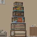 Transparent Stackable Storage Bins With Cans Snacks Towels For Home Organization