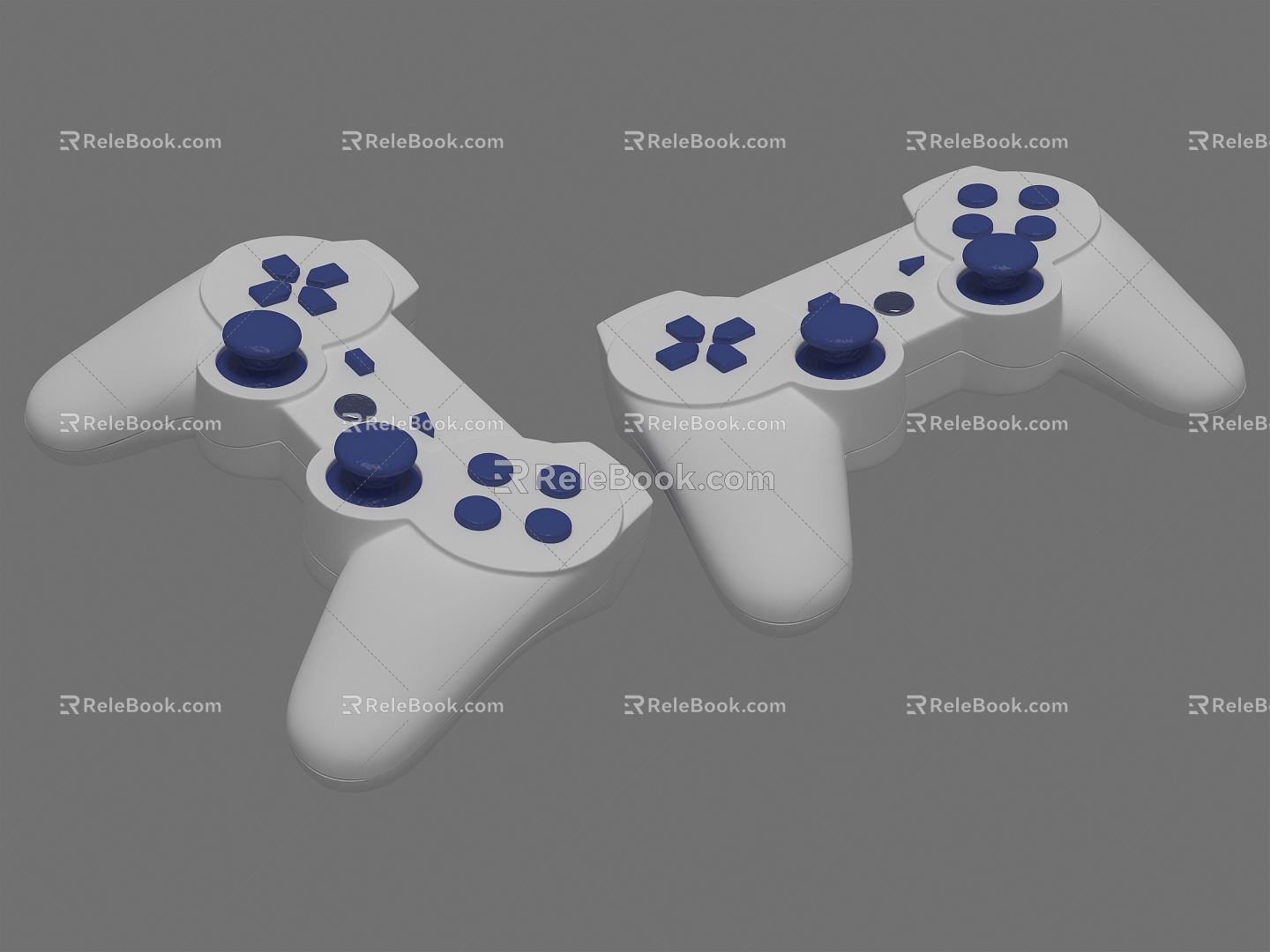 Modern Gamepad Wireless Gamepad 3d model