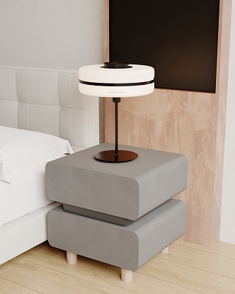 Table lamp table lamp side 3d model