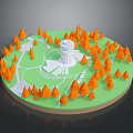 Game Environment Game Scene Fairy Tale Scene Fairy Tale Magic Scene Magic Item Fantasy Scene 3d model