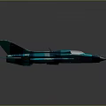 Blue Green Camouflage Painted Passenger Plane With Yellow Logos And Sleek Exterior Design